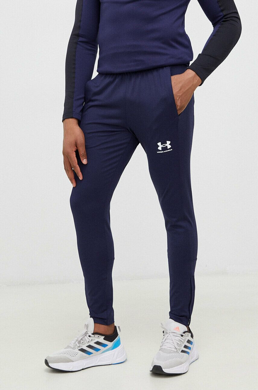 Under Armour pantaloni de antrenament Challenger culoarea violet neted - Pled.ro