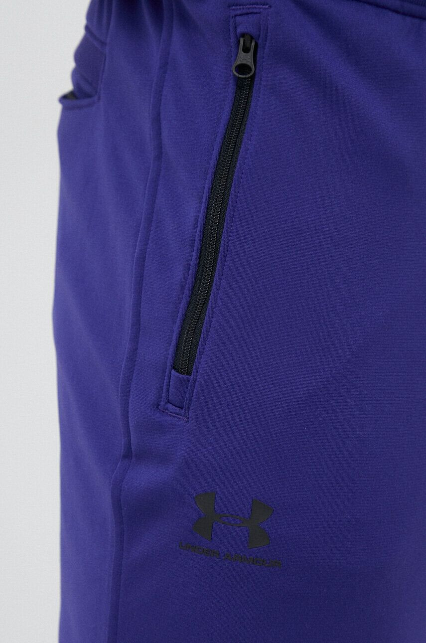 Under Armour pantaloni de trening culoarea verde neted - Pled.ro