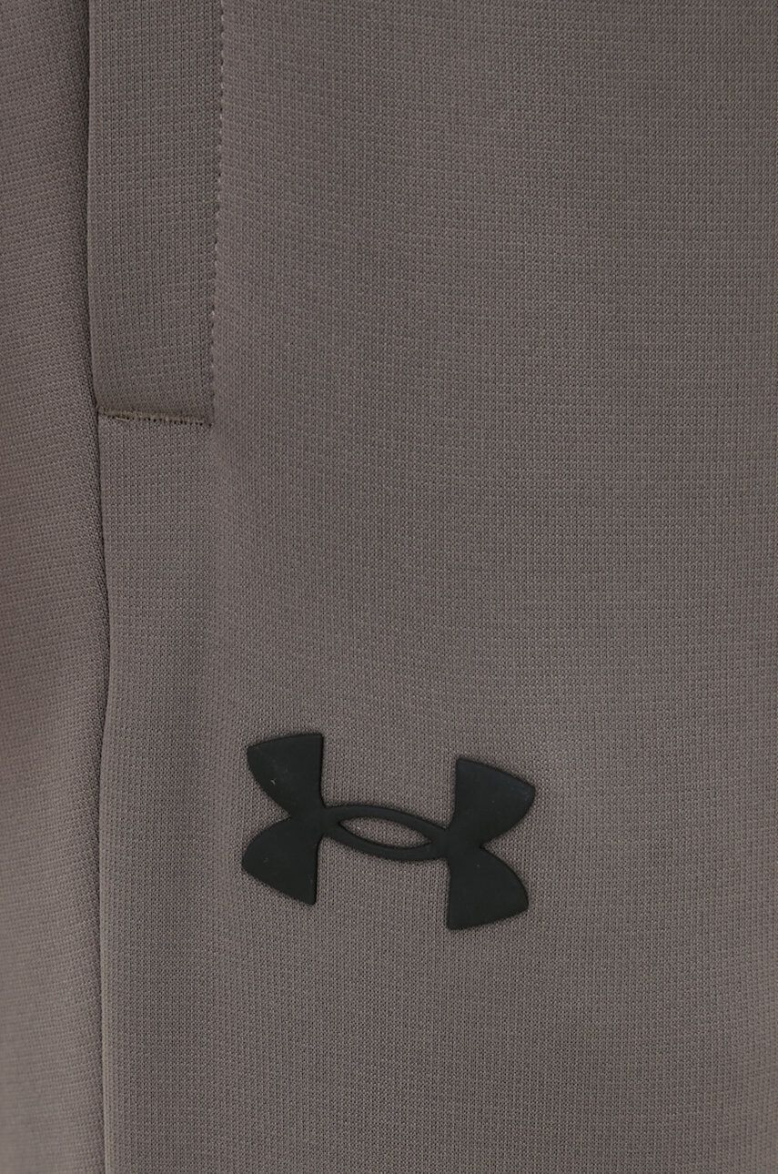 Under Armour pantaloni de trening Armour Fleece barbati culoarea gri neted - Pled.ro