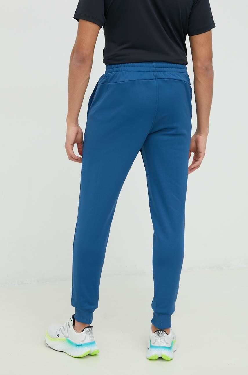 Under Armour pantaloni de trening Armour Fleece barbati culoarea albastru marin neted - Pled.ro