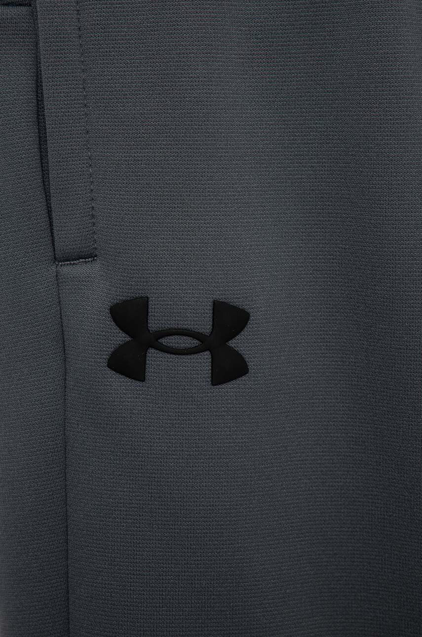 Under Armour pantaloni de trening pentru copii culoarea gri neted - Pled.ro