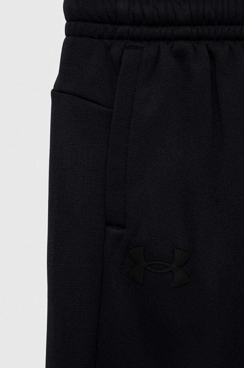 Under Armour pantaloni de trening pentru copii culoarea negru neted - Pled.ro