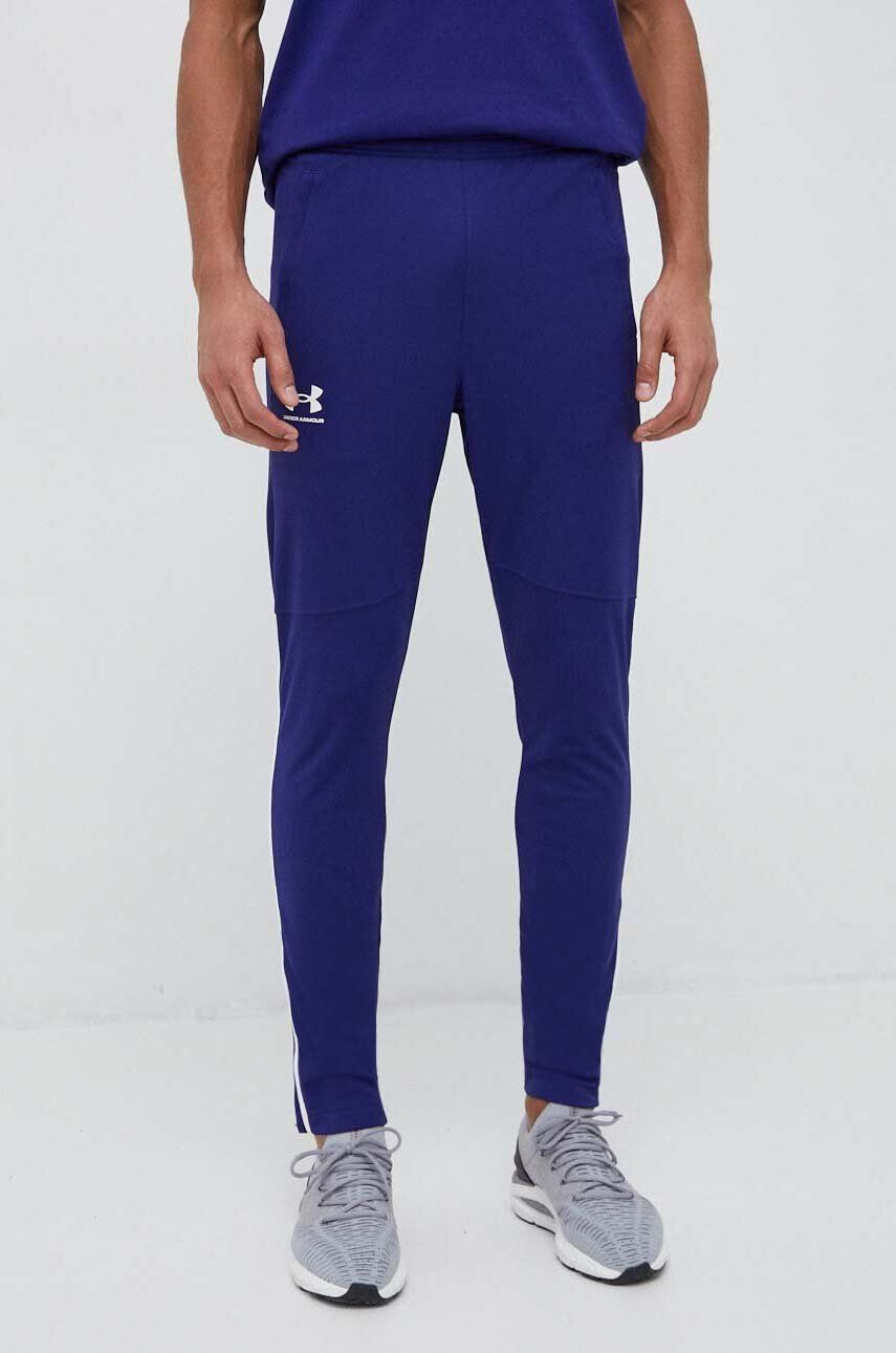 Under Armour pantaloni de trening Pique culoarea violet neted - Pled.ro