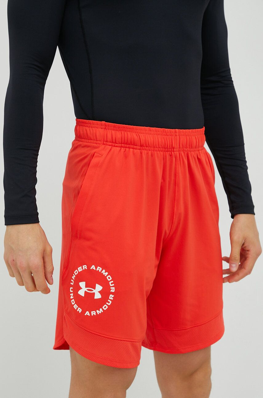 Under Armour pantaloni scurți de antrenament Vanish barbati culoarea gri - Pled.ro