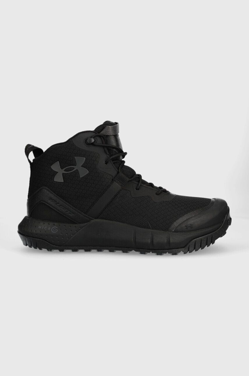 Under Armour pantofi Micro G Valsetz Mid barbati culoarea negru - Pled.ro