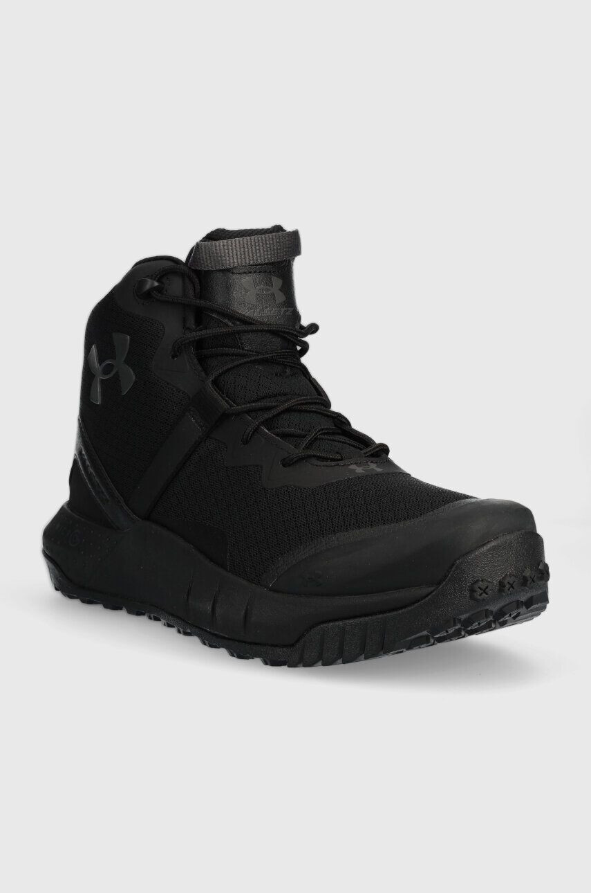 Under Armour pantofi Micro G Valsetz Mid barbati culoarea negru - Pled.ro