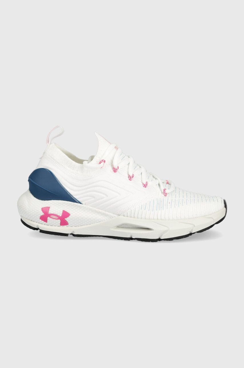 Under Armour pantofi de alergat Phantom 2 Intelliknit 3024155 culoarea alb cu toc plat 3024155-601 - Pled.ro