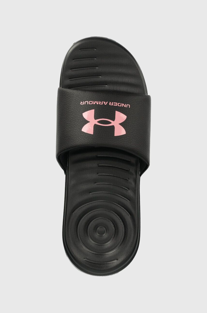 Under Armour papuci femei culoarea negru - Pled.ro