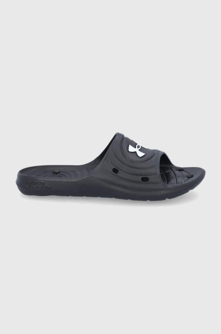 Under Armour Papuci 3023758 bărbați culoarea negru 3023758-100 - Pled.ro