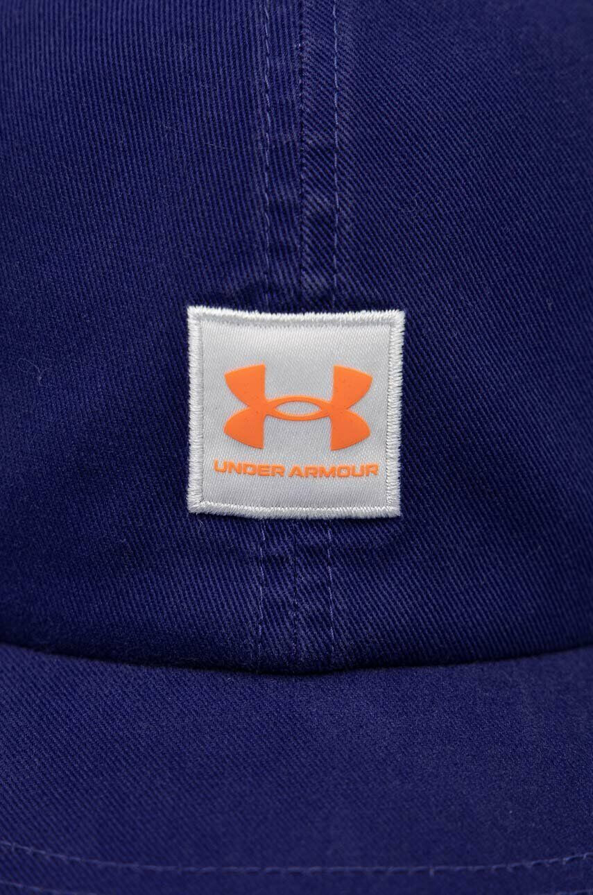 Under Armour sapca culoarea albastru marin cu imprimeu - Pled.ro