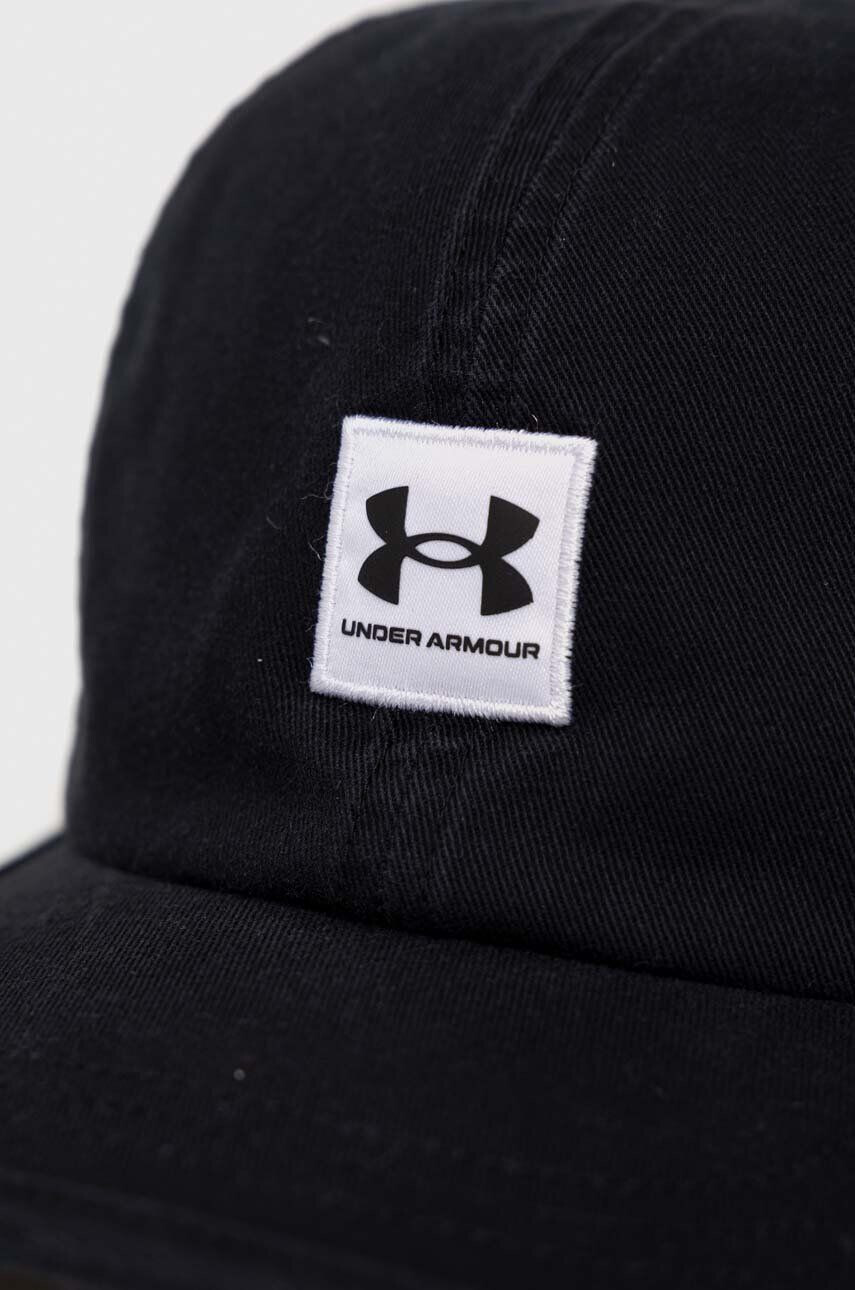 Under Armour sapca culoarea negru cu imprimeu - Pled.ro