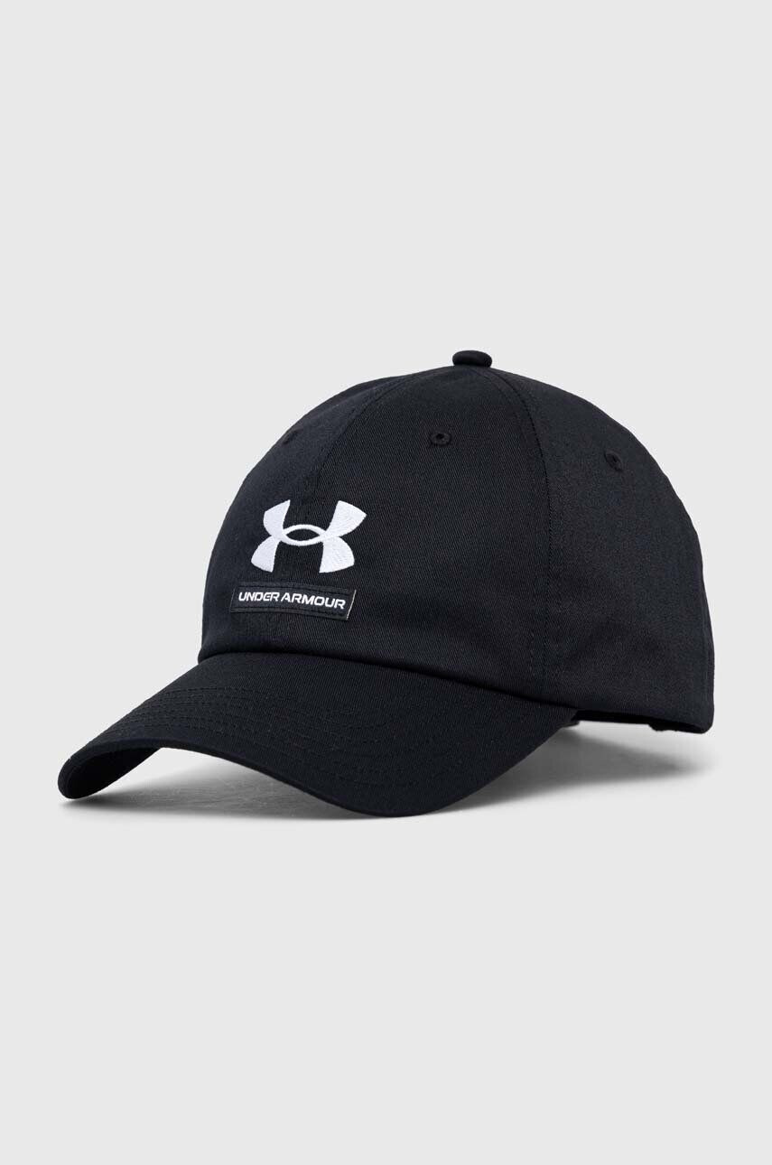 Under Armour sapca Branded culoarea negru cu imprimeu - Pled.ro