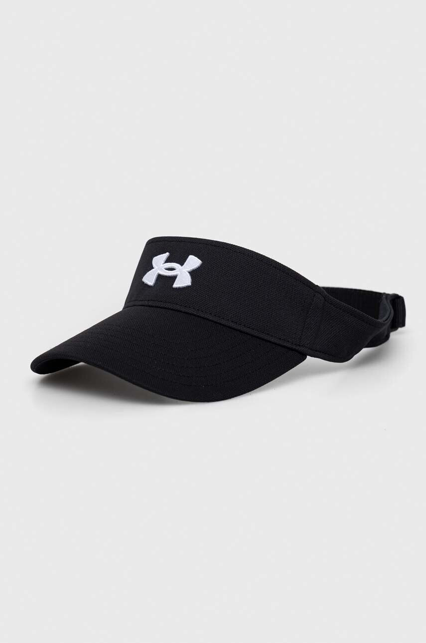 Under Armour sapca cozoroc Blitzing culoarea negru cu imprimeu - Pled.ro