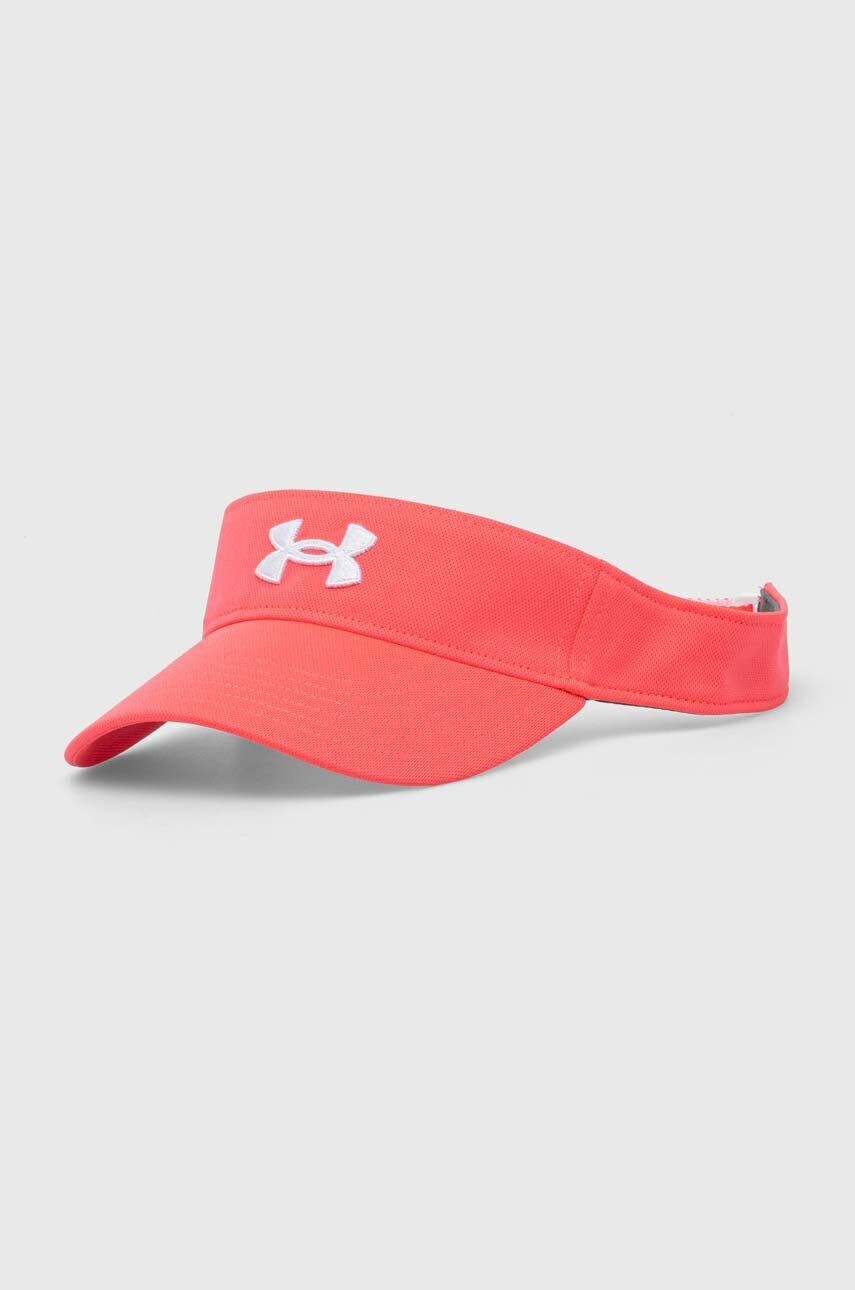 Under Armour sapca cozoroc Blitzing culoarea roz cu imprimeu - Pled.ro