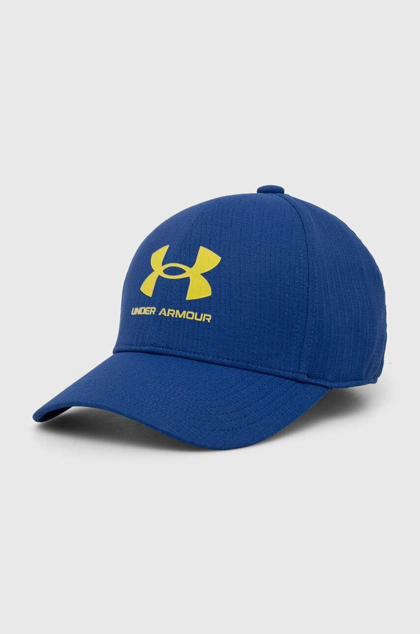 Under Armour șapcă de baseball pentru copii culoarea negru cu imprimeu - Pled.ro