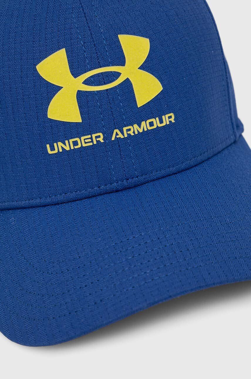 Under Armour șapcă de baseball pentru copii culoarea negru cu imprimeu - Pled.ro