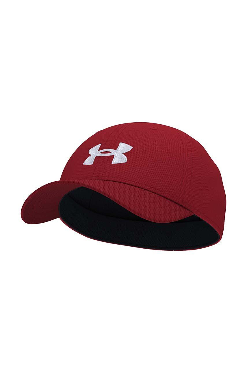 Under Armour șapcă de baseball pentru copii culoarea rosu cu imprimeu - Pled.ro