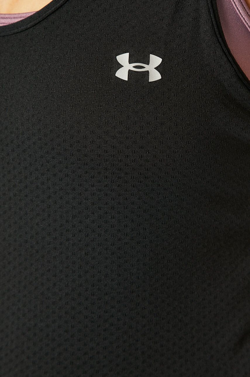 Under Armour top de antrenament culoarea negru - Pled.ro