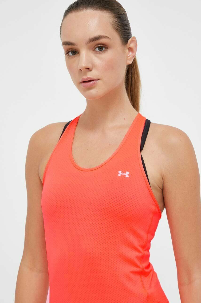 Under Armour top de antrenament culoarea roz - Pled.ro