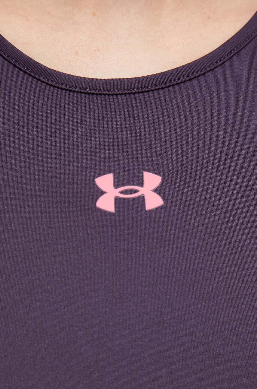 Under Armour top de antrenament Armour Mesh culoarea violet - Pled.ro