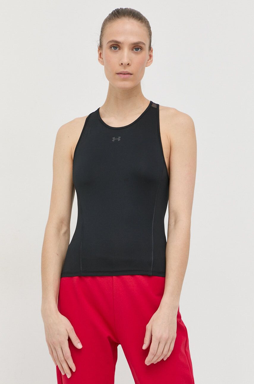 Under Armour top de antrenament Live Graphic 1369916 culoarea negru - Pled.ro