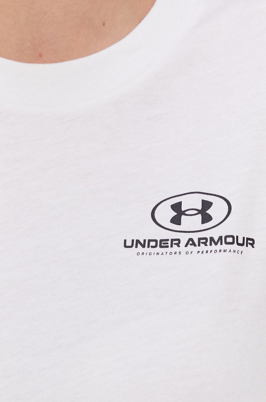 Under Armour tricou femei culoarea alb - Pled.ro