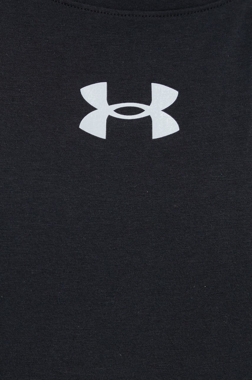 Under Armour tricou Baseline barbati culoarea negru - Pled.ro