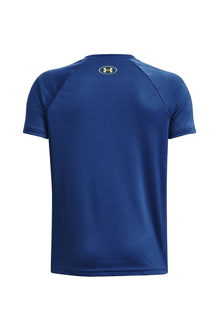 Under Armour tricou copii culoarea negru cu imprimeu - Pled.ro