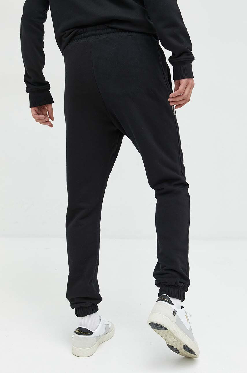 Unfair Athletics pantaloni de trening din bumbac barbati culoarea negru cu imprimeu - Pled.ro