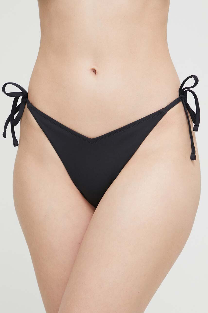 United Colors of Benetton bikini brazilieni culoarea negru - Pled.ro