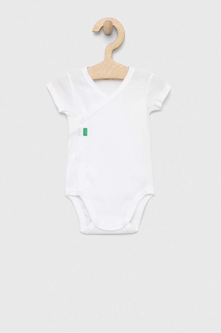 United Colors of Benetton body din bumbac pentru bebelusi 2-pack - Pled.ro