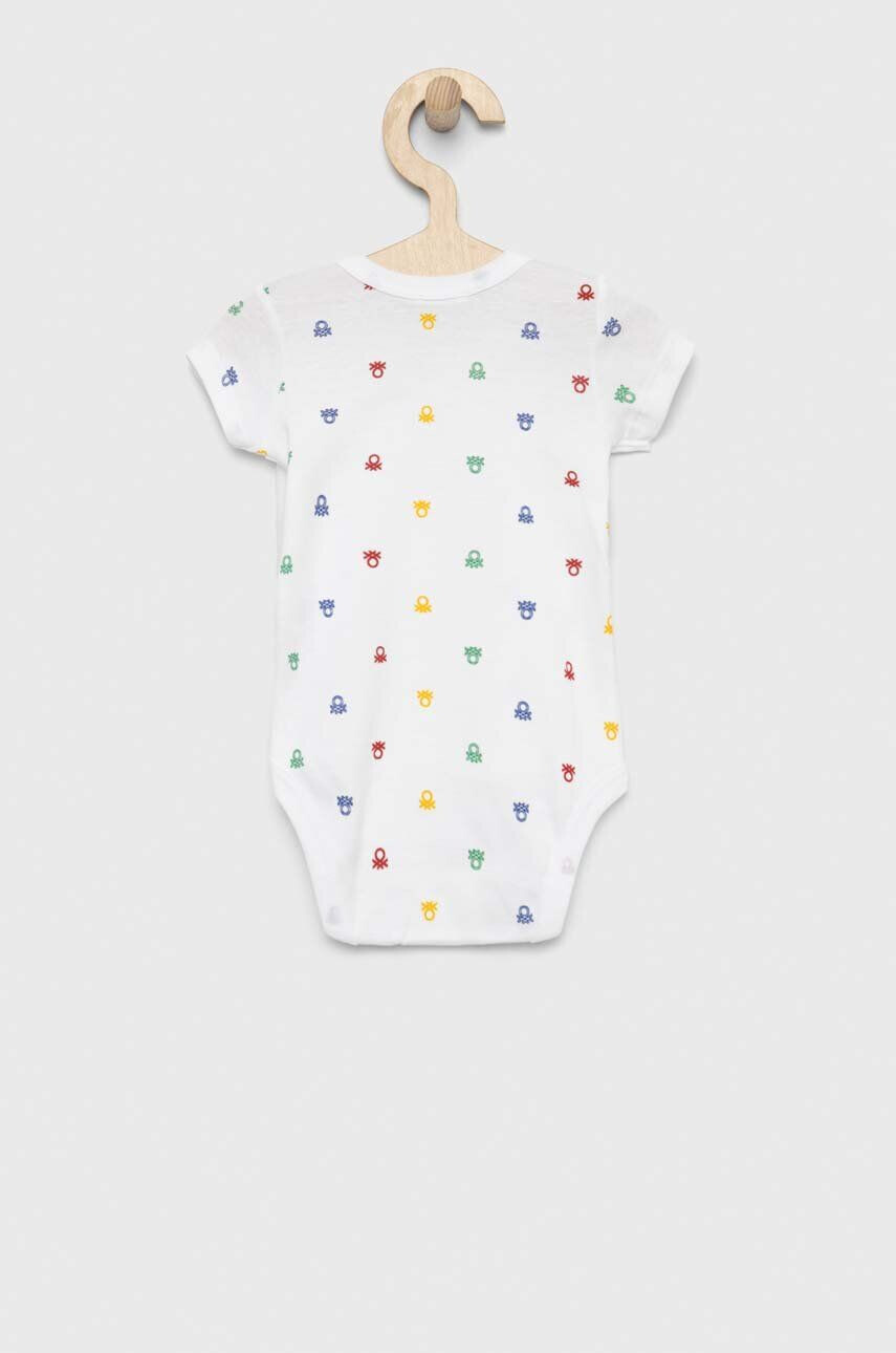 United Colors of Benetton body din bumbac pentru bebelusi 2-pack - Pled.ro