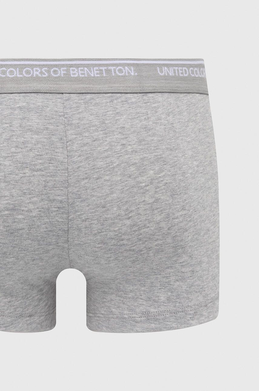 United Colors of Benetton Boxeri bărbați culoarea gri - Pled.ro