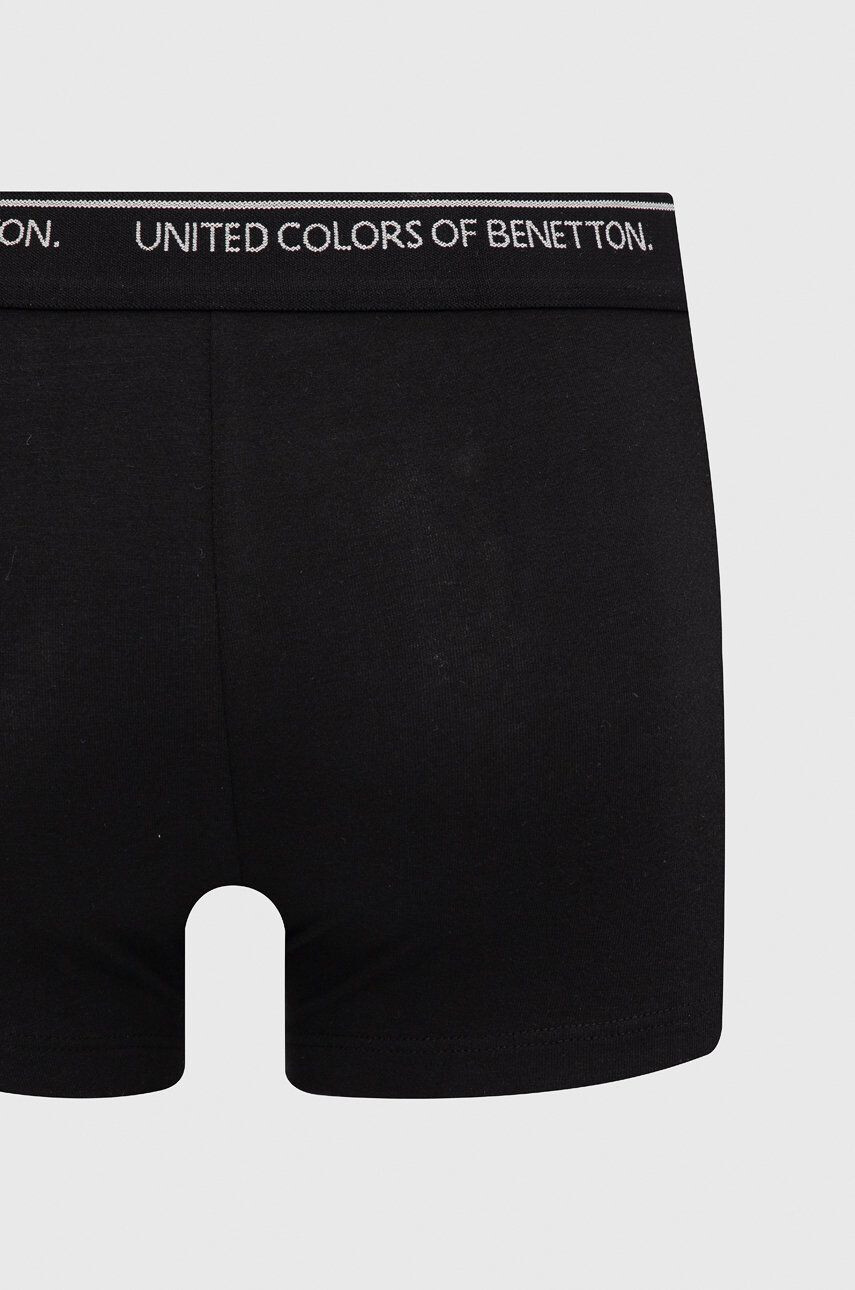 United Colors of Benetton Boxeri bărbați culoarea negru - Pled.ro