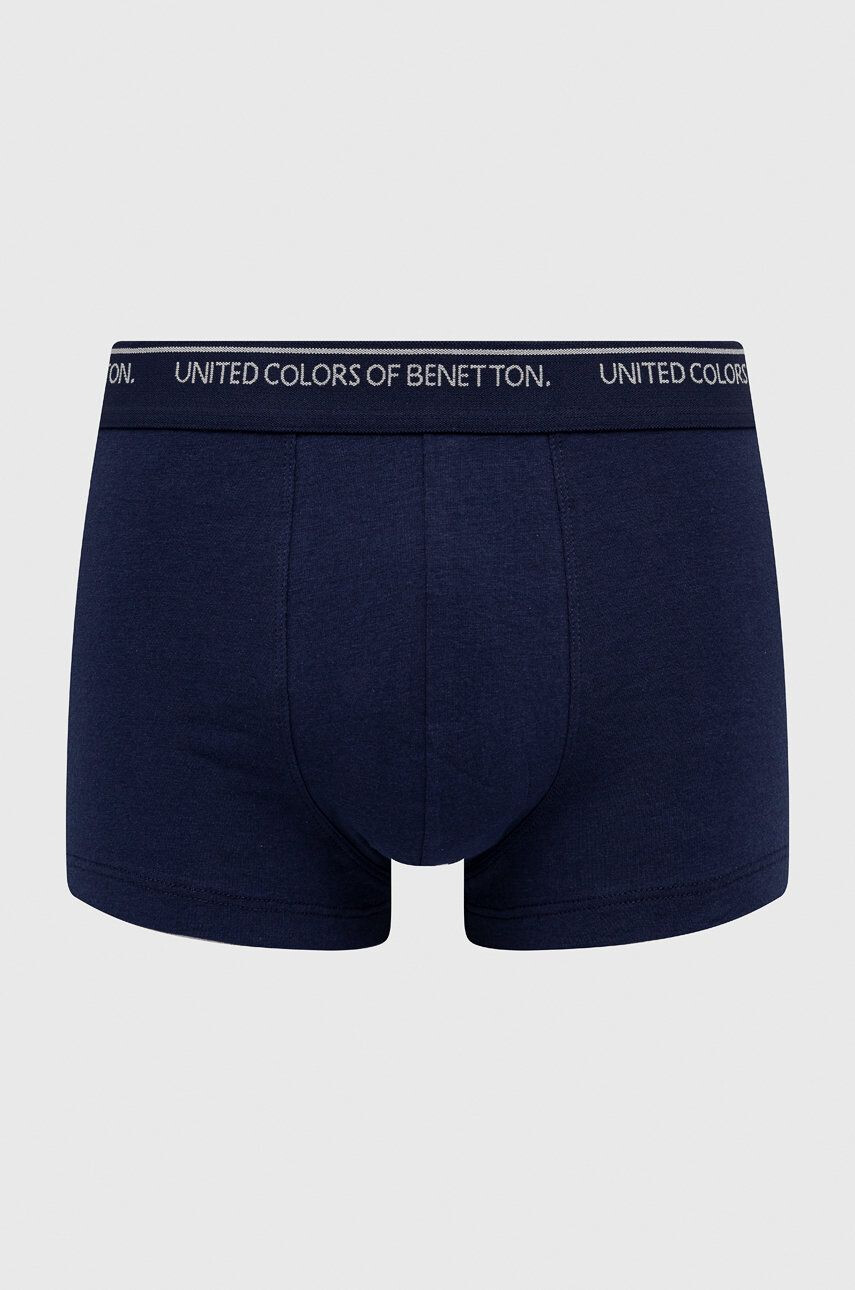 United Colors of Benetton Boxeri bărbați culoarea albastru marin - Pled.ro