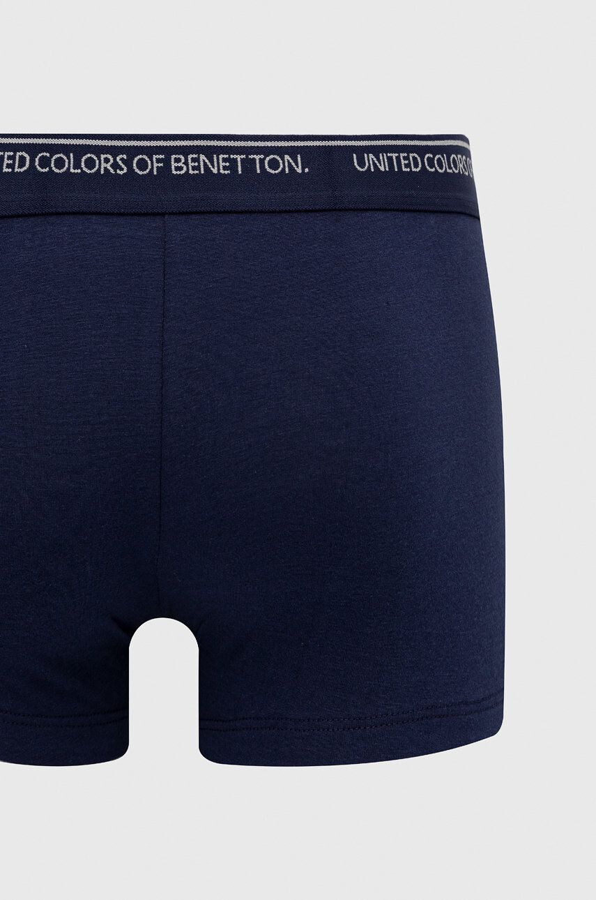 United Colors of Benetton Boxeri bărbați culoarea albastru marin - Pled.ro