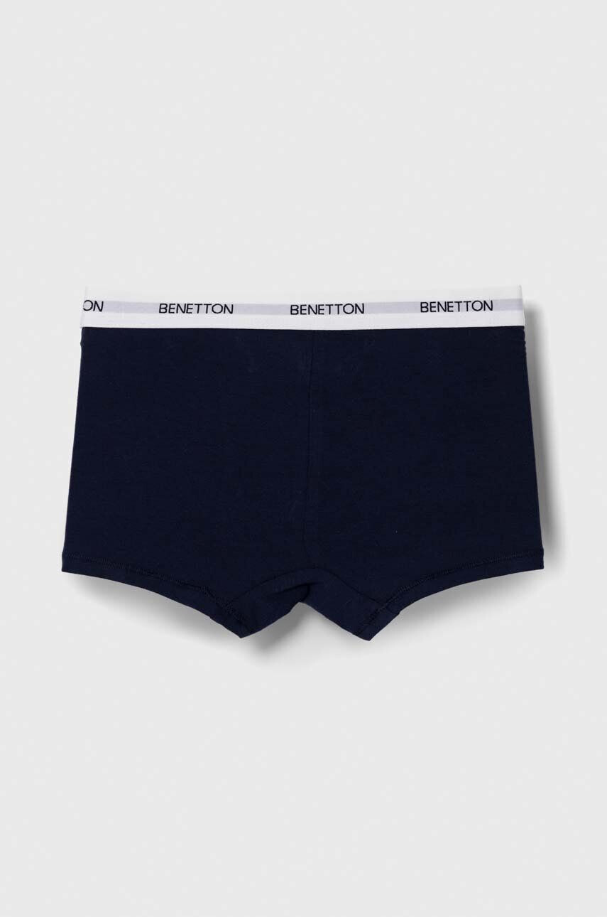 United Colors of Benetton boxeri copii 2-pack culoarea verde - Pled.ro