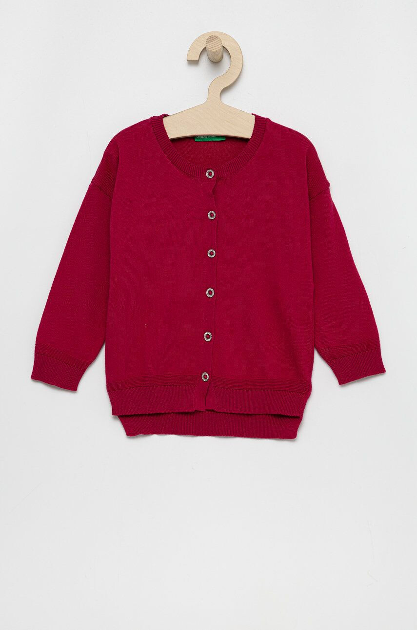 United Colors of Benetton cardigan copii light - Pled.ro