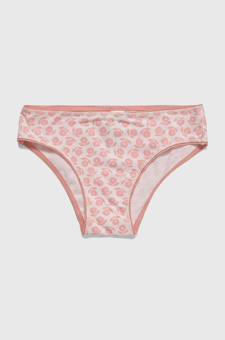 United Colors of Benetton chiloti copii 2-pack culoarea roz - Pled.ro