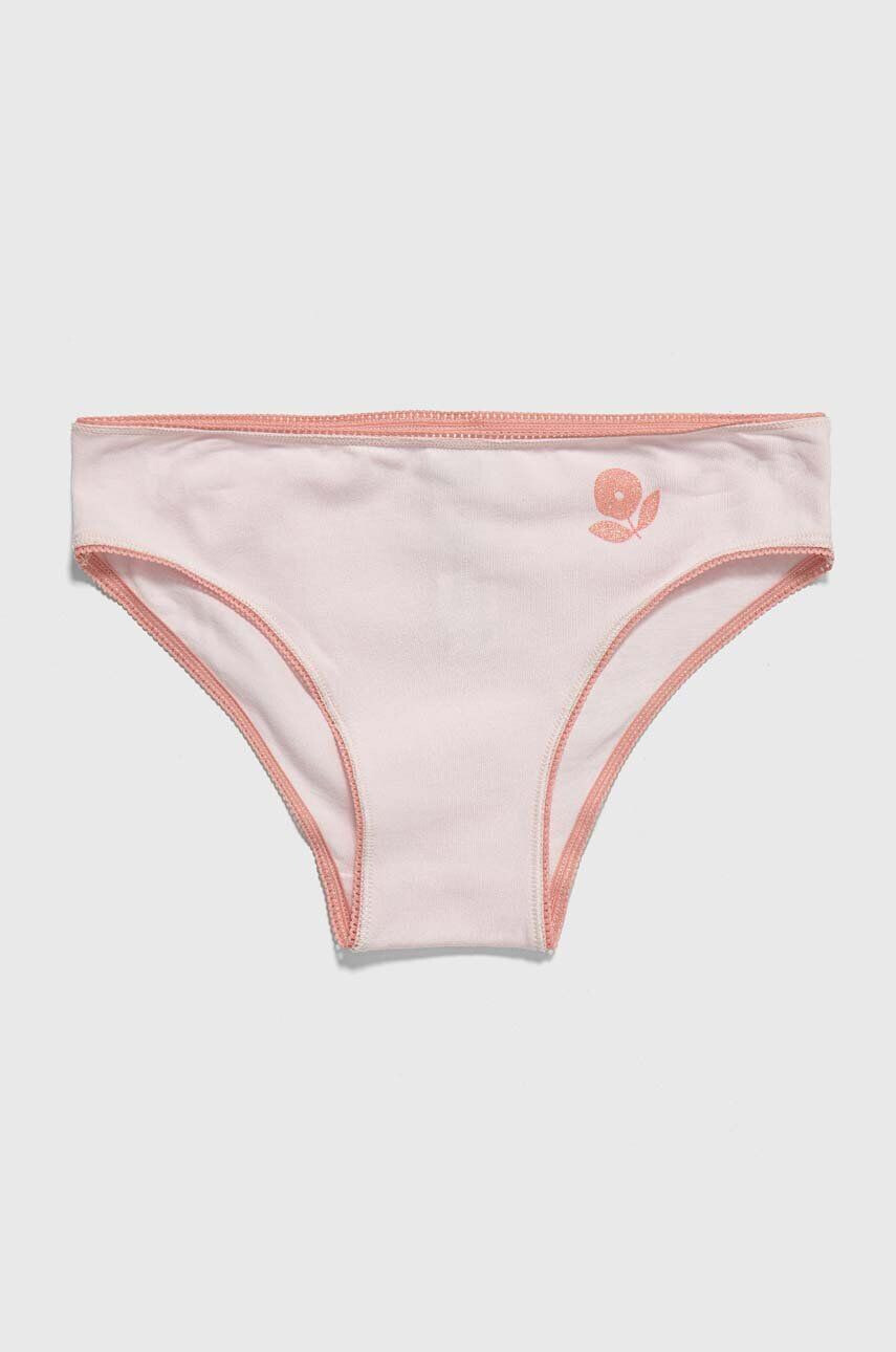 United Colors of Benetton chiloti copii 2-pack culoarea roz - Pled.ro