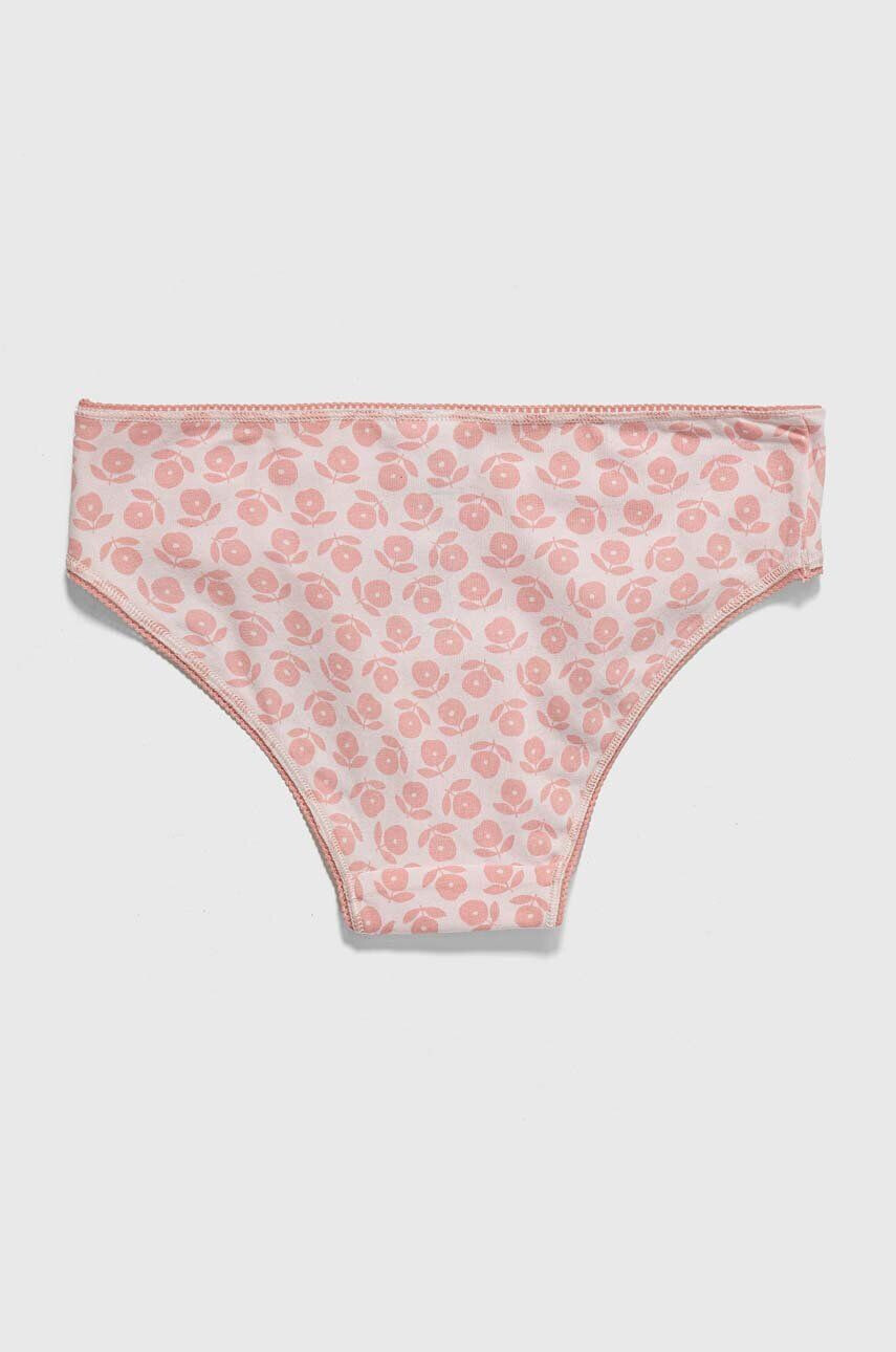 United Colors of Benetton chiloti copii 2-pack culoarea roz - Pled.ro