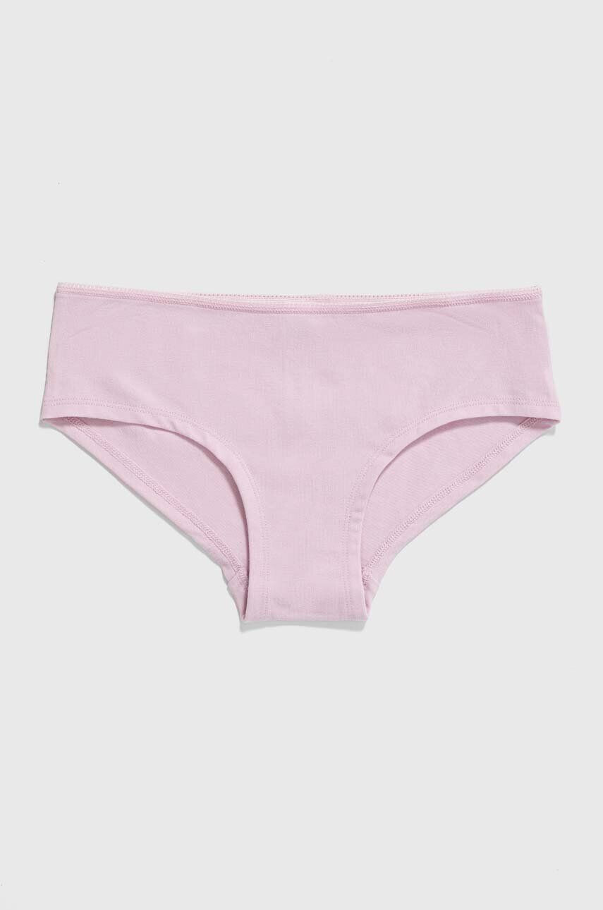 United Colors of Benetton chiloti copii 3-pack culoarea violet - Pled.ro