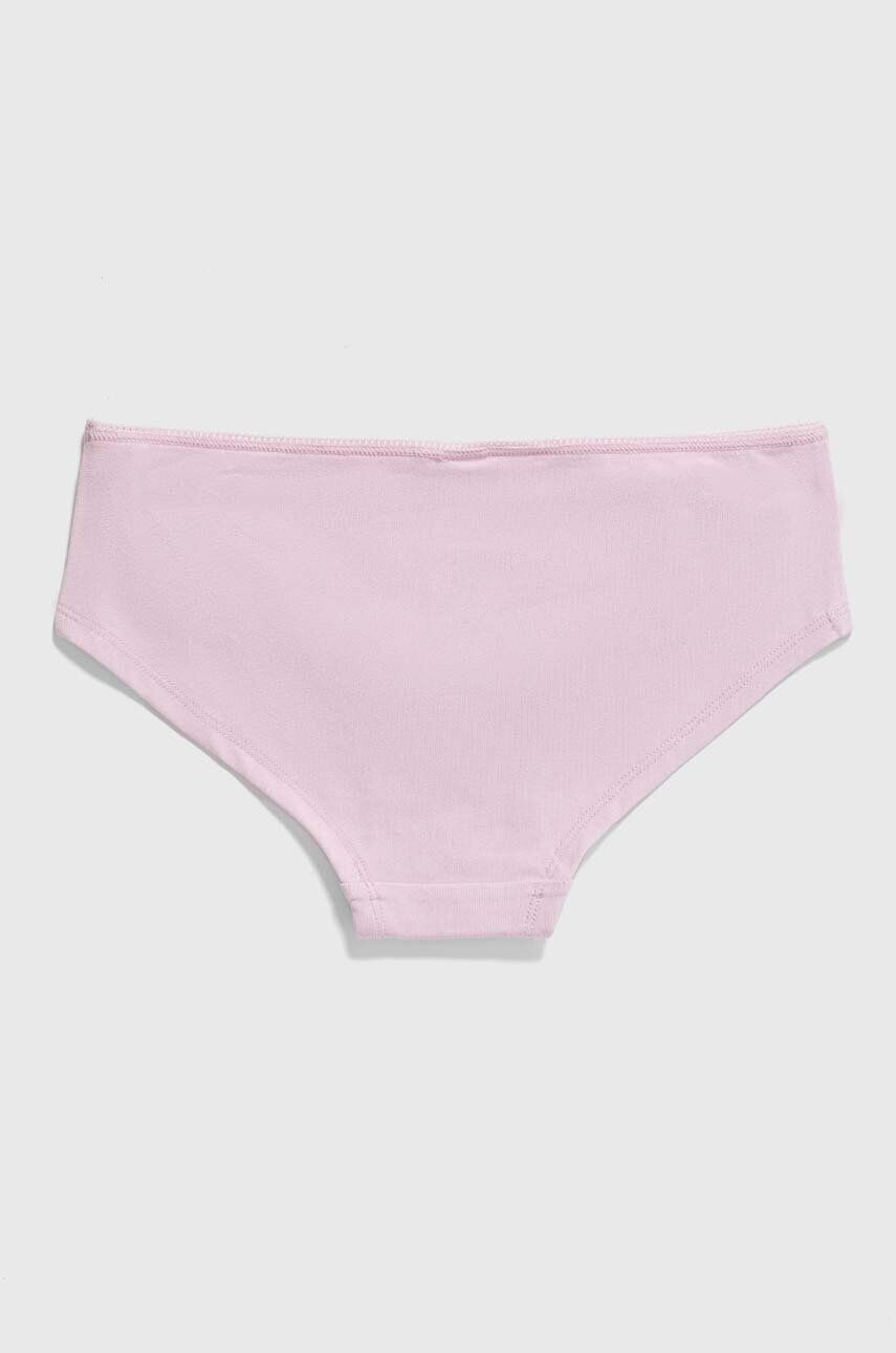 United Colors of Benetton chiloti copii 3-pack culoarea violet - Pled.ro