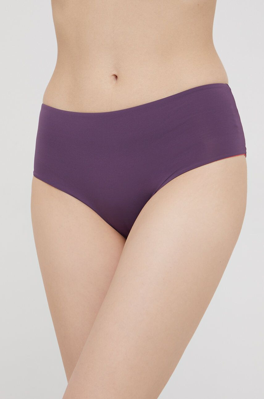 United Colors of Benetton chiloti de baie culoarea violet - Pled.ro