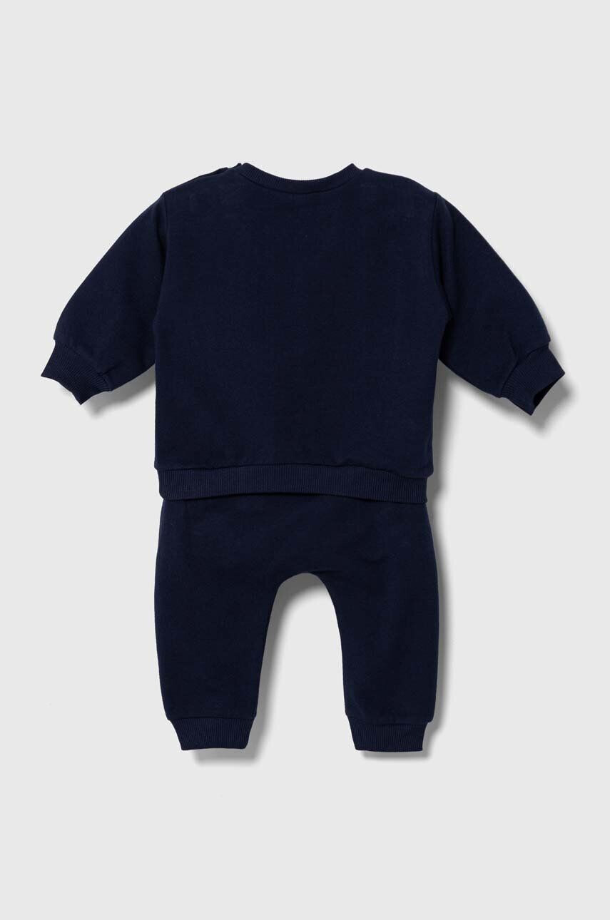 United Colors of Benetton compleu bebe culoarea albastru marin - Pled.ro