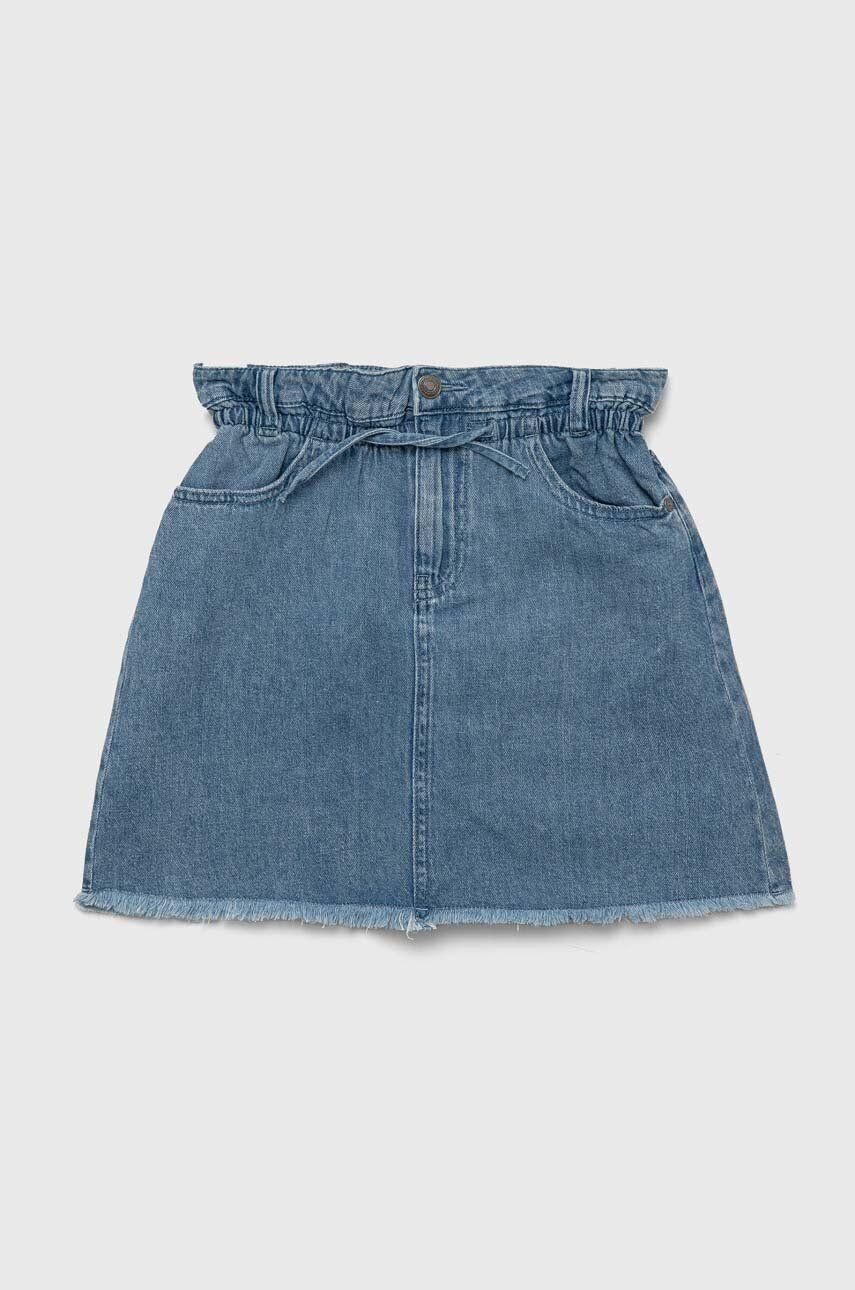 United Colors of Benetton fusta denim pentru copii mini drept - Pled.ro