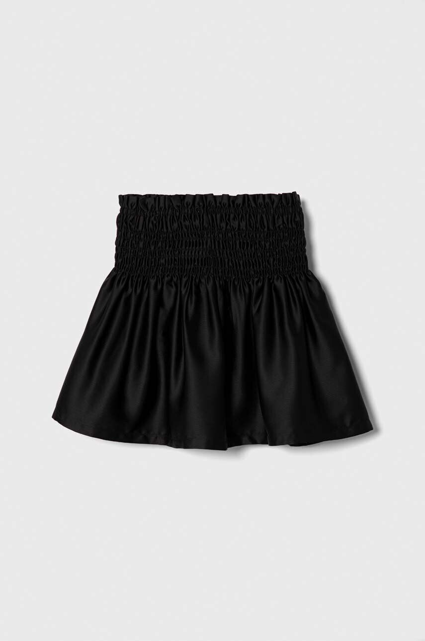 United Colors of Benetton fusta fete culoarea negru mini evazati - Pled.ro