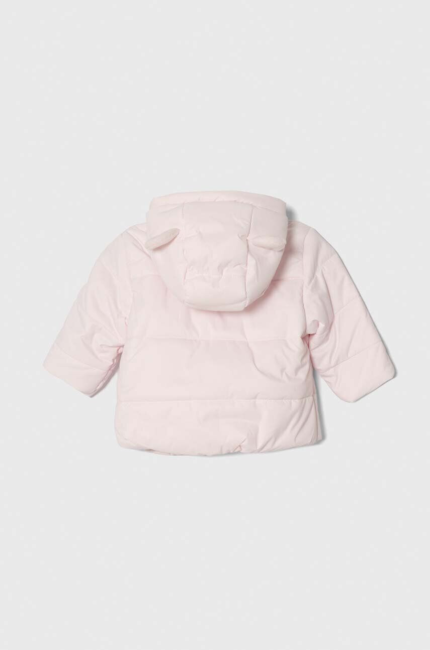 United Colors of Benetton geaca bebe culoarea roz - Pled.ro