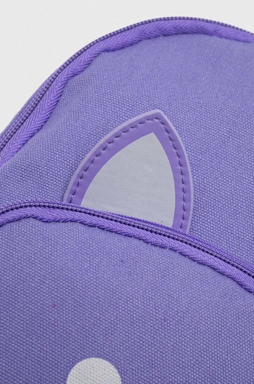 United Colors of Benetton ghiozdan copii culoarea violet mic cu imprimeu - Pled.ro