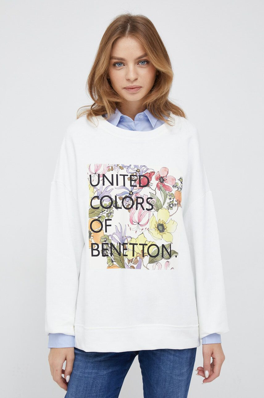 United Colors of Benetton hanorac de bumbac - Pled.ro